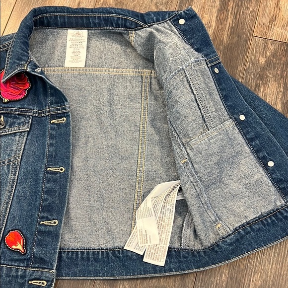 Disney Denim Jacket with Embroidered Patches - Picture 11 of 12
